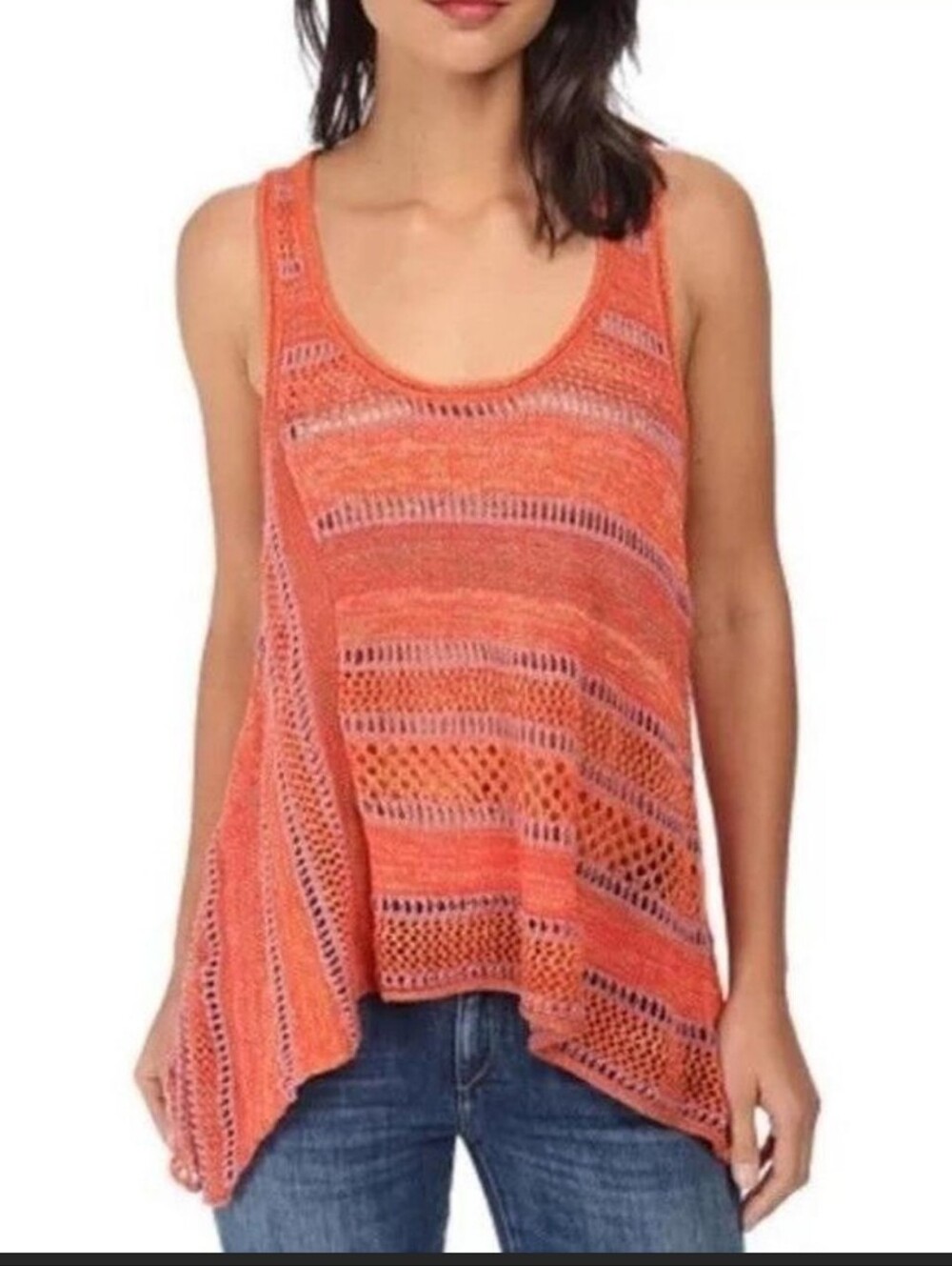 Free People Lovebird Tank in Cayenne Combo